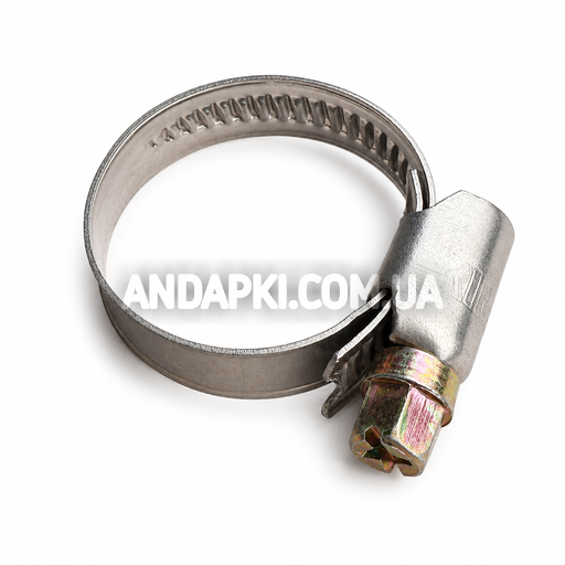 Хомут (10 шт) 25-40 нержав. сталь KING STD