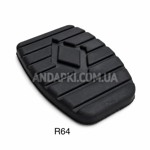 Накладка педали т/с Renault значёк маленькая 8200183752