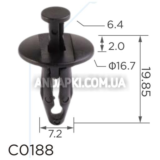 Кліпса GM Buick Oldsmobile GMC Chevrolet Cadillac 1636632 20687704