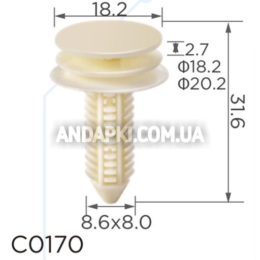 Кліпса GM Chevrolet Pontiac GMC 10153057