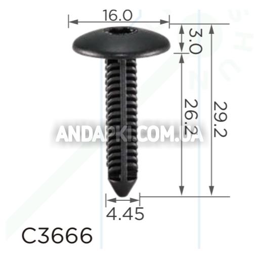 Кліпса Peugeot Citroen 743710