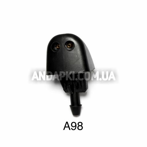 Форсунка омивача скла (пряма) Renault Trafic II / Opel Vivaro A / Nissan Primastar