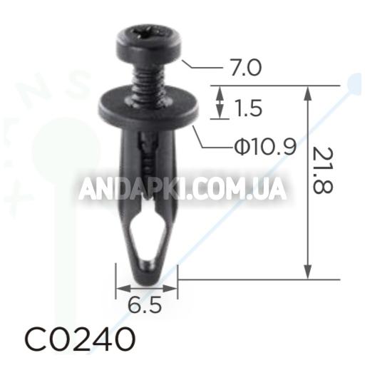 Клипса GM 10246149 22657634