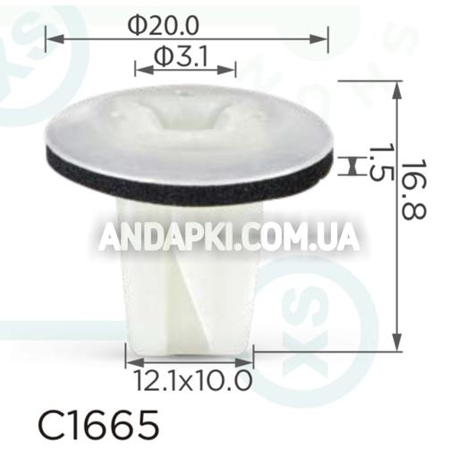 Клипса Mazda Nissan Infiniti GJ6A58975 0128100711