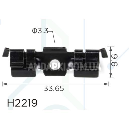 Скоба 33.6x10 VW Audi 8K0853929A