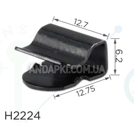 Скоба VW Audi 8R0853585 крепления колесной арки и накладки порога