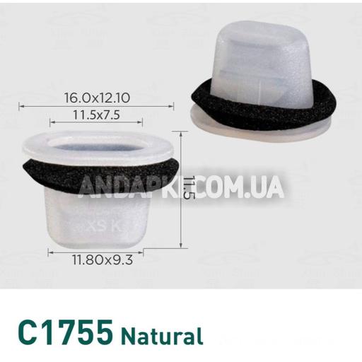 Кліпса Nissan Infiniti 76848JG00A 76848JG00B кріплення підкрилок