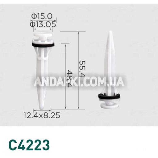 Кліпса кріплення заднього ліхтаря Toyota 5256160040