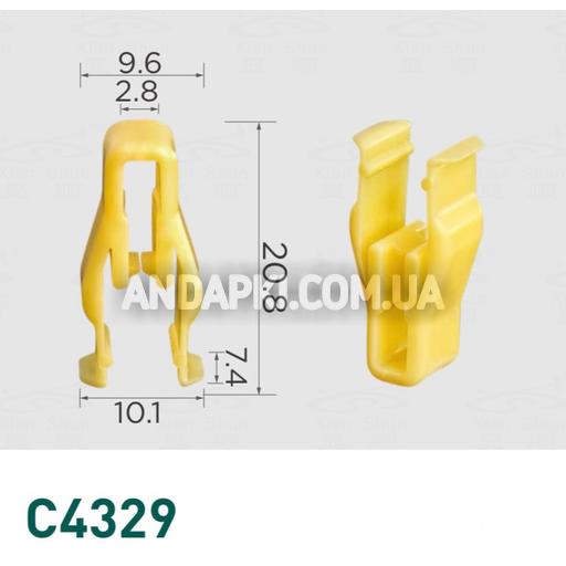 Изображение товара Кліпса Toyota 9046710203