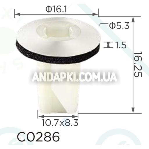 Изображение товара Кліпса Infiniti Nissan 0128101231 0128100231 0128100112 0128100601