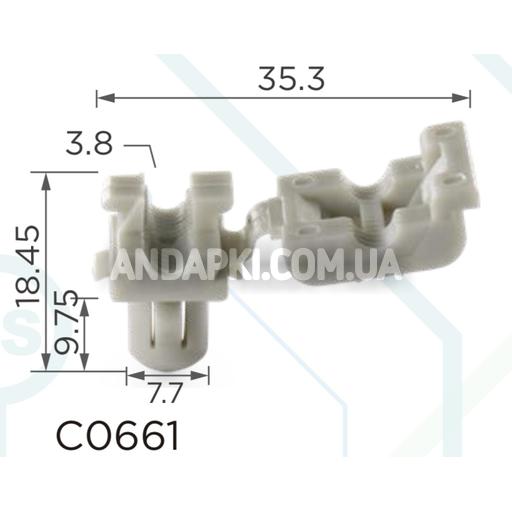 Тримач Замки дверей (тяги) Buick / Cadillac / Chevrolet / GM / Oldsmobile / Pontiac GM 16629990 16675980