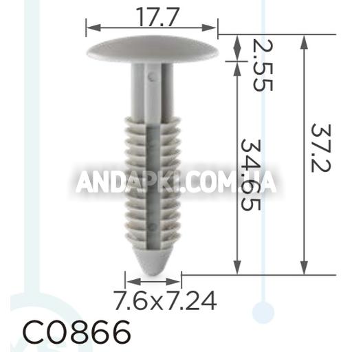 Изображение товара Кліпса Ford Saturn GMC Chevrolet Cadillac Buick W705955S300