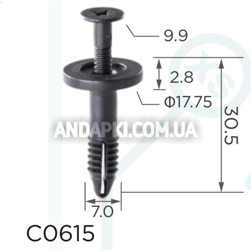 Клипса Ford N808331S N807577S