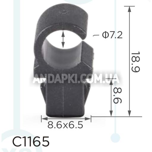 Держатель проводки, упора капота d7.0 23E8152077
