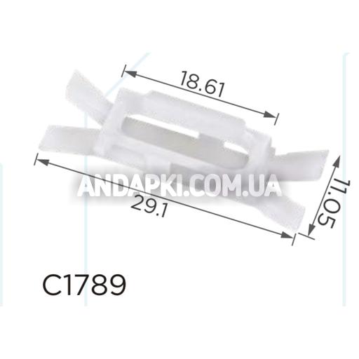 Клипса Fiat Renault 7701204862 7078732