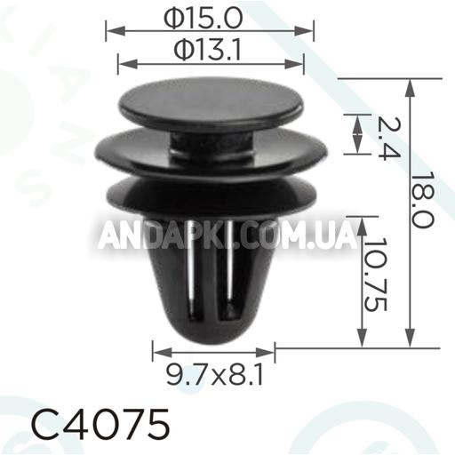 Клипса BYD 1021527700 BYDQ833S02