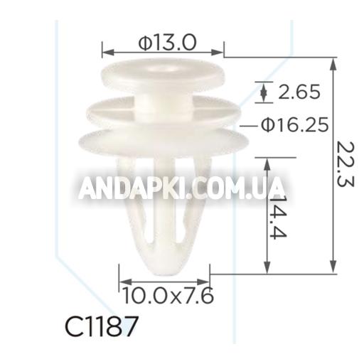 Клипса GM Chevrolet 11562585 11569810 330151056 11569810
