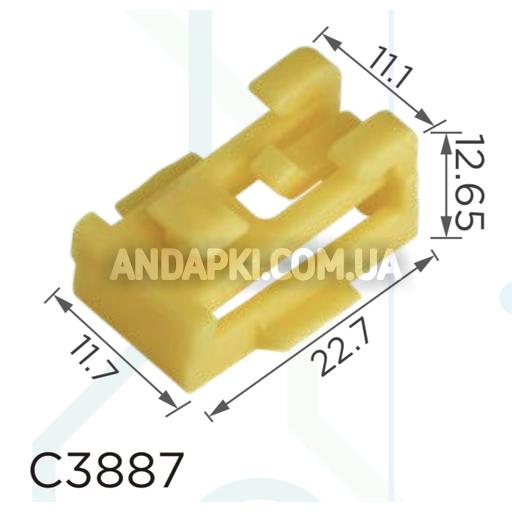 Клипса Mercedes Smart A2139910098