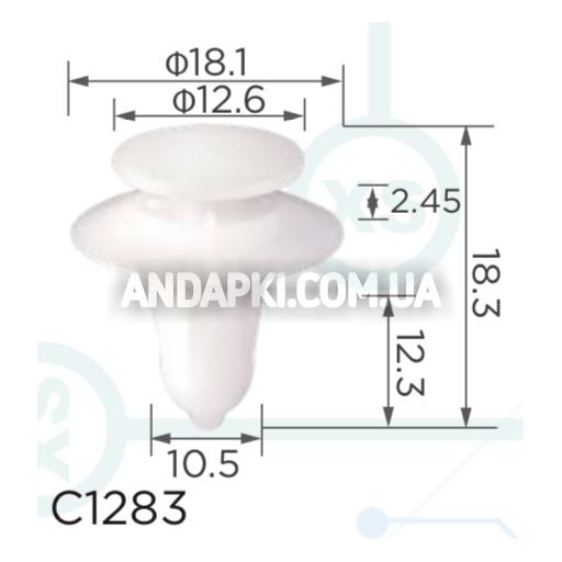 Клипса Land Rover Ford Iveco Seat VW DYC10031L 1020732