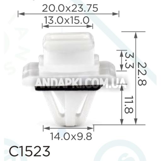 Клипса Honda 90501S9A003