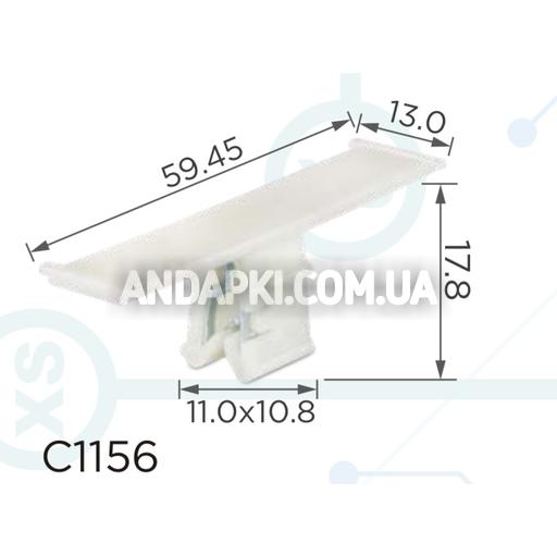 Клипса Acura Honda Lexus Mazda Mitsubishi Toyota 5207072MH 23E8152088 23E6152010 23E8150010 23E6150010