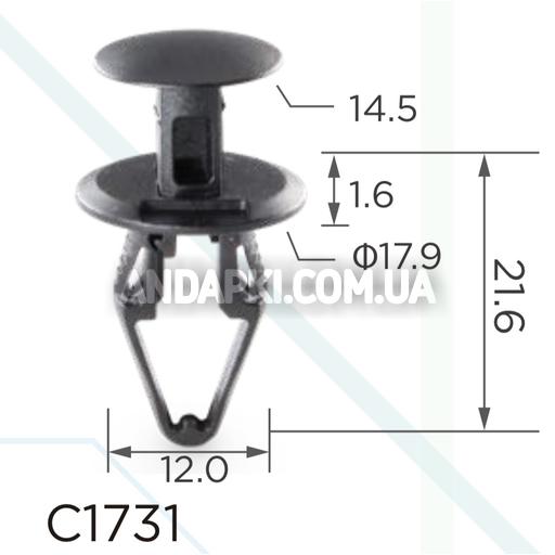 Кліпса GM Chrysler Jeep 11561368 11589290 6508712AA 11519444