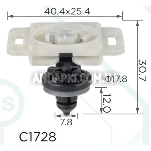 Клипса Ford W709004S300 1257376