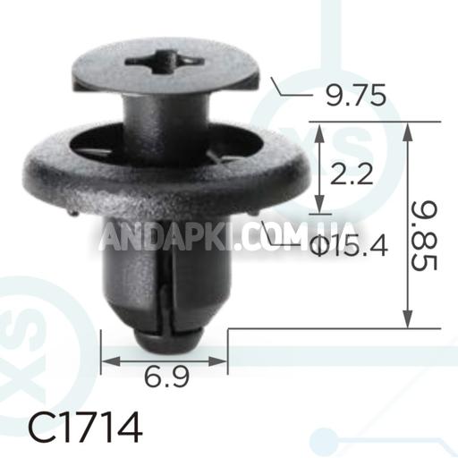 Клипса Lexus Subaru Toyota 46064AE000 SU00301220