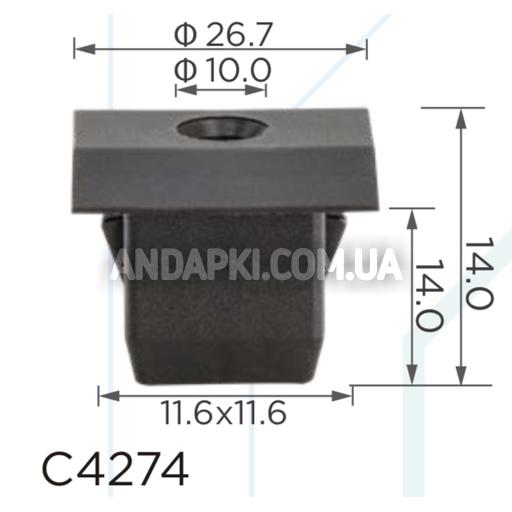 Клипса Ford Lincoln W712160S300