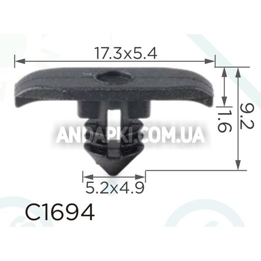 Клипса VW Audi Seat Skoda 1H0823717