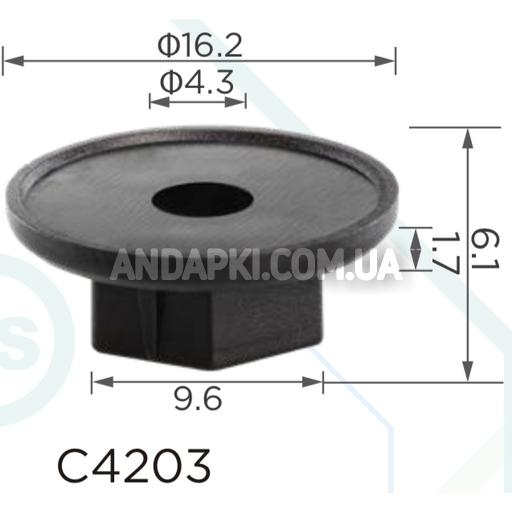 Изображение товара Кліпса GM Opel Vauxhall Chevrolet Fiat 171953 90377951
