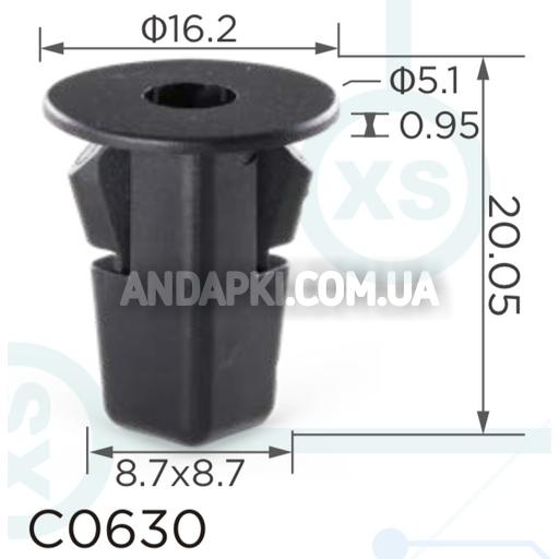 Изображение товара Кліпса Chevrolet GM Lexus Pontiac Toyota Kia 9018906028 9018906188 9018906212 94854203