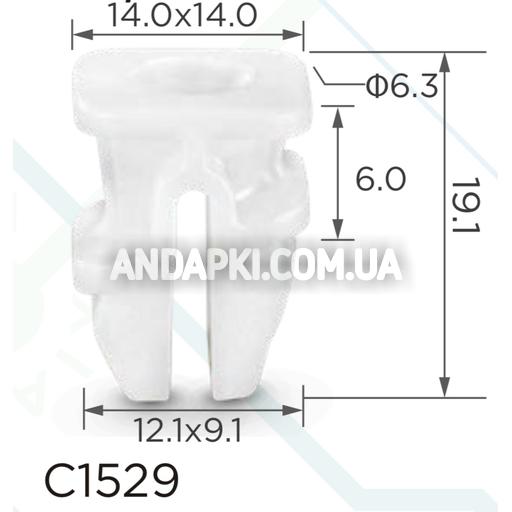 Клипса Nissan Infiniti 0128100431