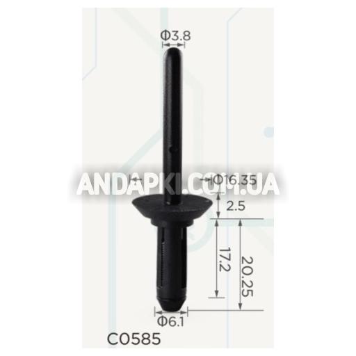 Заклепка пластиковая Chrysler 4630088