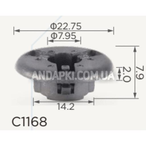 Клипса упора капота Toyota 84Z1610052