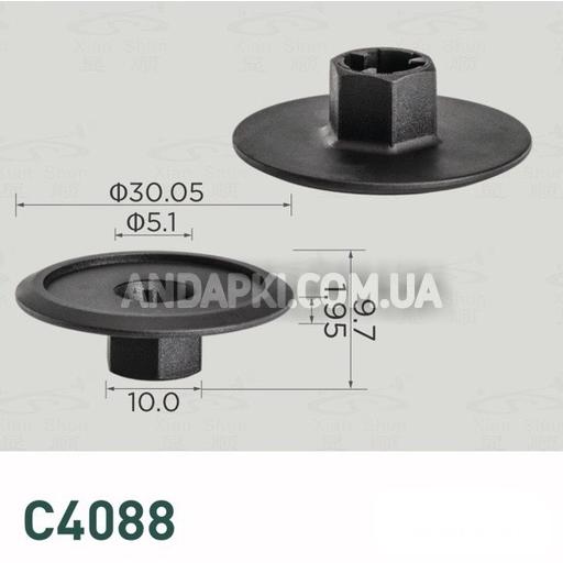 Гайка Ford W711304S300 1355093