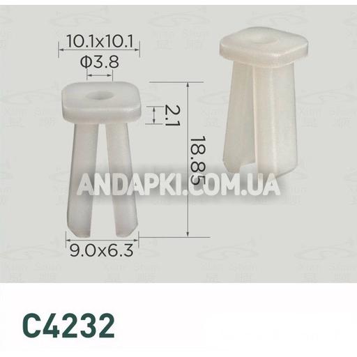 Кліпса Ford YM217E093AA 1111252 Mercedes A0009985185 VW 7M3864445