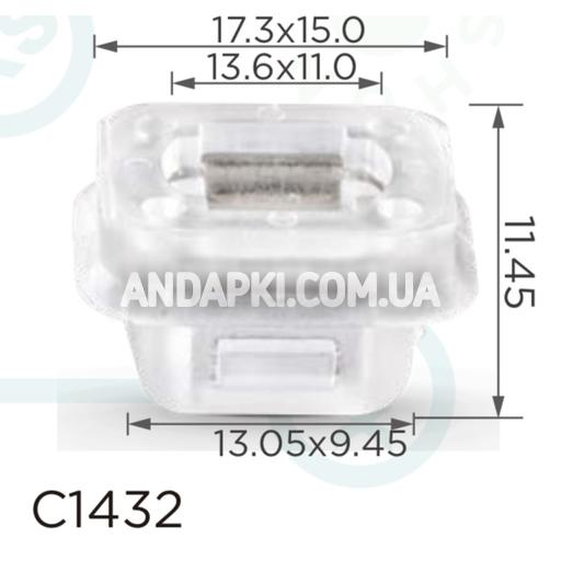 Втулка приборной панели BMW 07149158194 51418215806