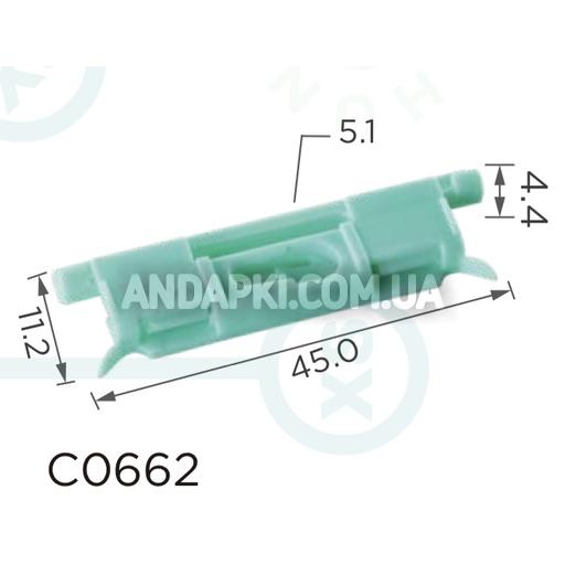 Клипса стекла Honda Acura 91541SM4003 91542SP0003