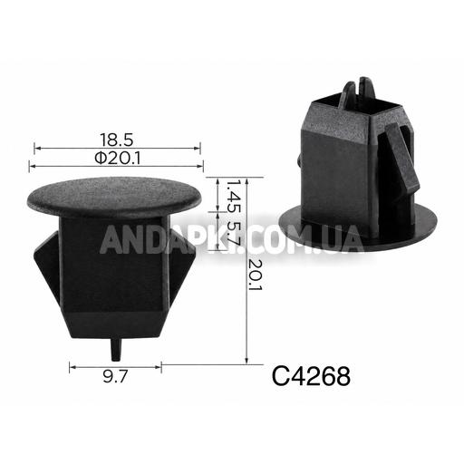 Кліпса Volvo 30715711 Geely 5030057500