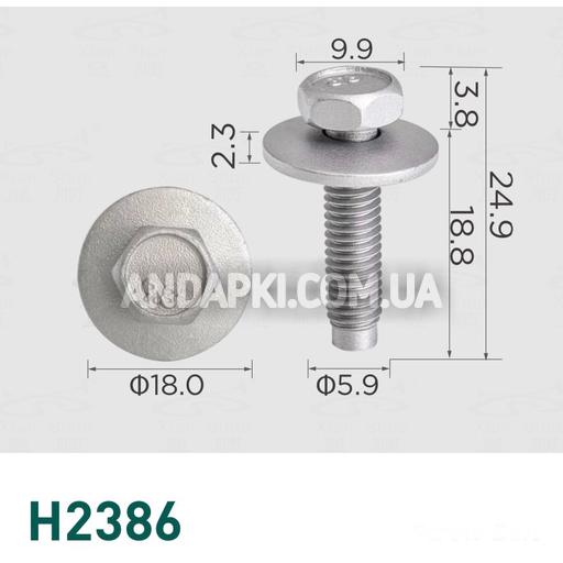 Винт Tesla 1031683-OO-B