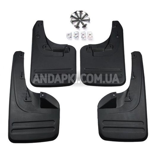 Комплект бризковиків (4 шт) TOYOTA HILUX VIGO 4 WD 2005-2015