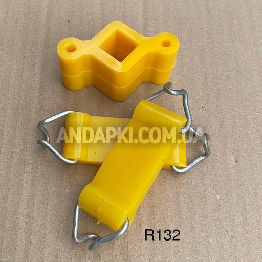 Комплект втулок кріплення глушника ВАЗ 2101-07 поліуретан Жовтий