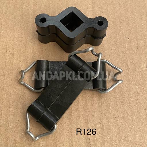 Комплект втулок кріплення глушника ВАЗ 2101-07 економ