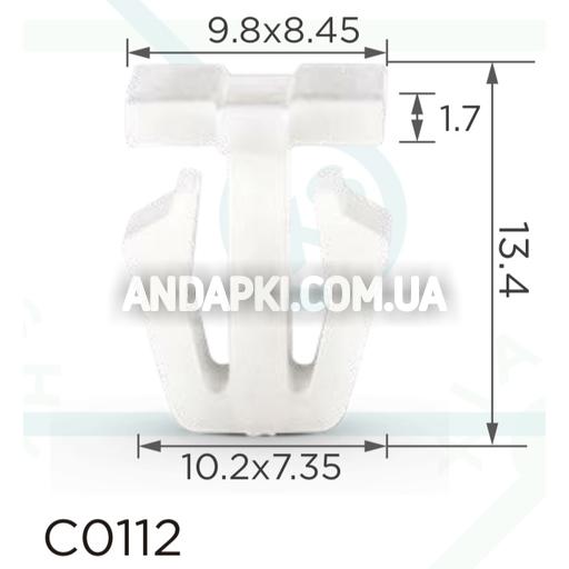 Кліпса Honda 91534SE0000 91534SE0000