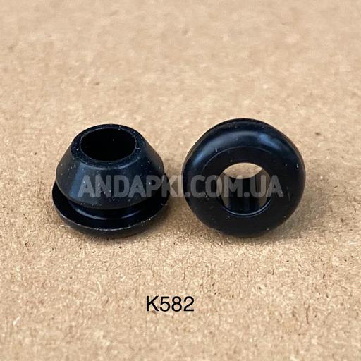 Резиновая втулка 5*8*2