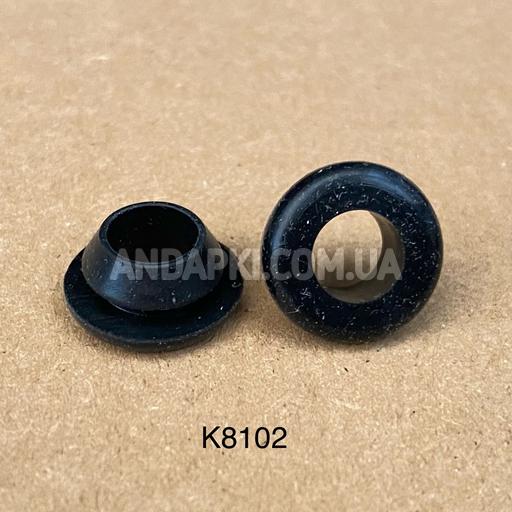 Резиновая втулка 8*10*2