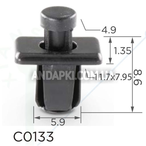 Кліпса Infiniti Nissan 6681401G00