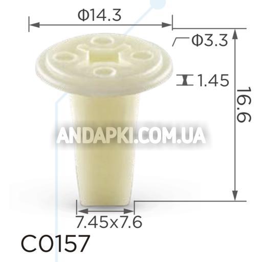 Кліпса Toyota Lexus Honda Hyundai Kia 9018904013 906726718110M1 90672671811 90674SB0000 9751922000