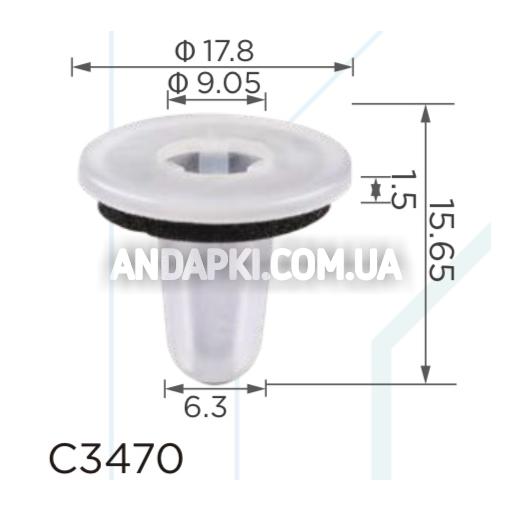 Втулка Mazda GA7B51146 заднього ліхтаря